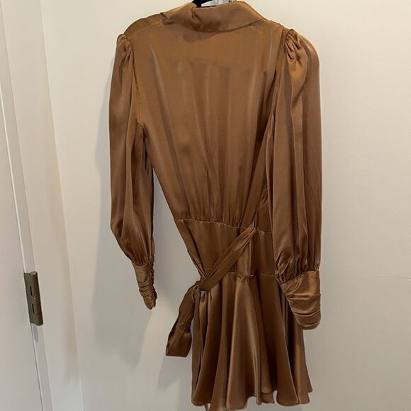 New Zimmermann wrap silk dress retail:$795+ #2 - Picture 5 of 7